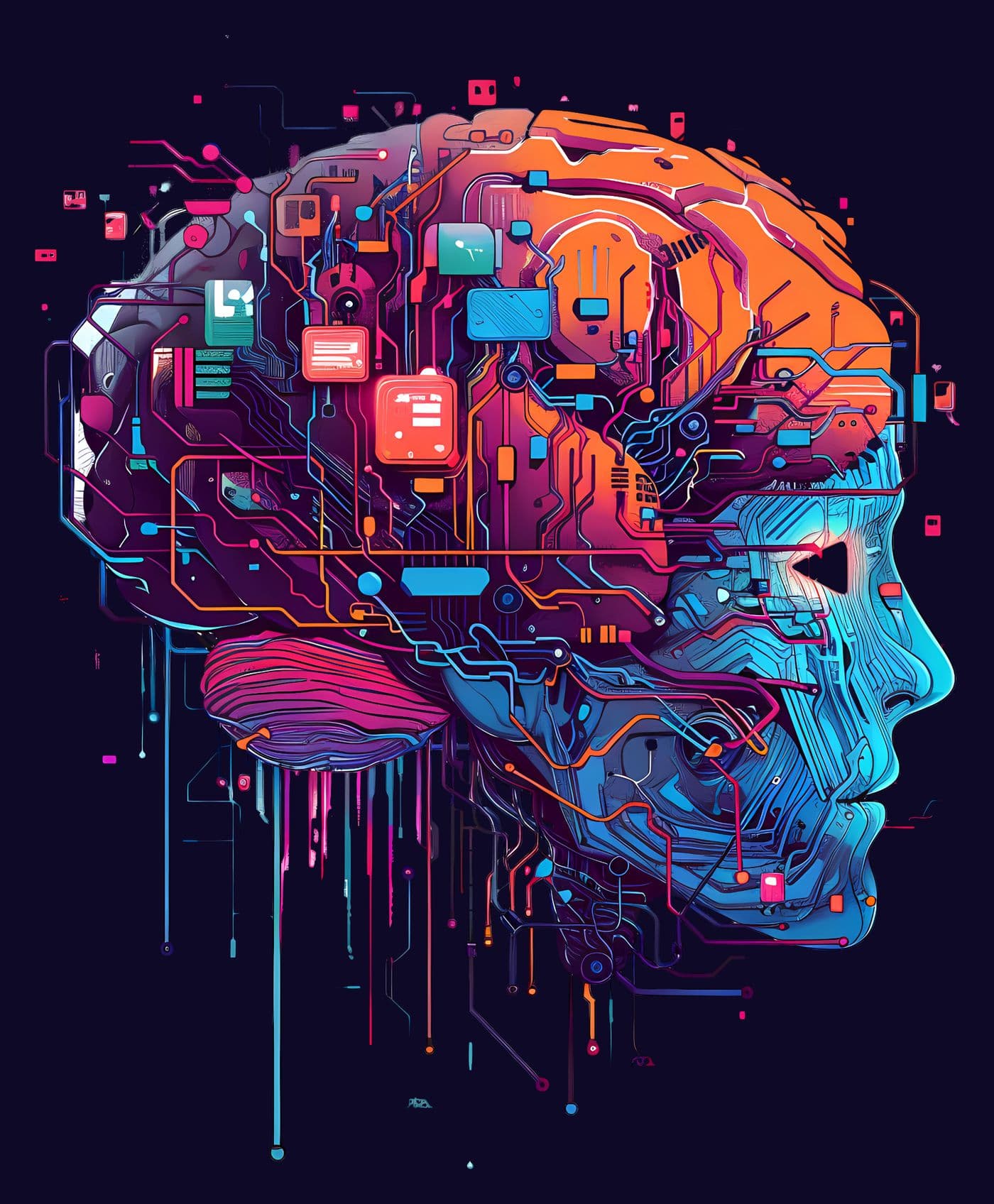 AI workforce illustration